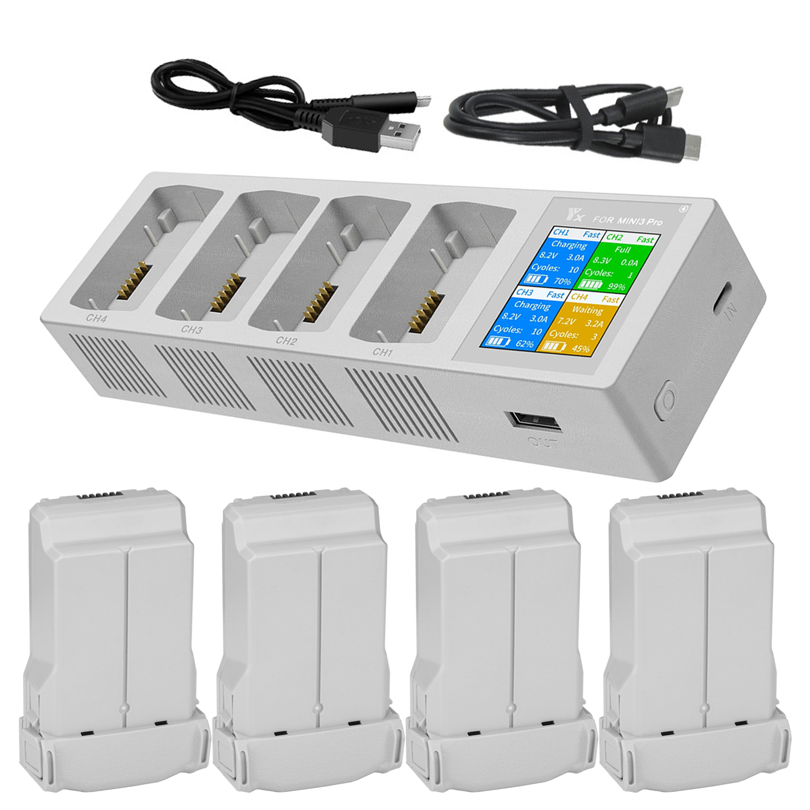For DJI Mini 3/3 Pro Intellige - Drone Charging Hub reseña y precio