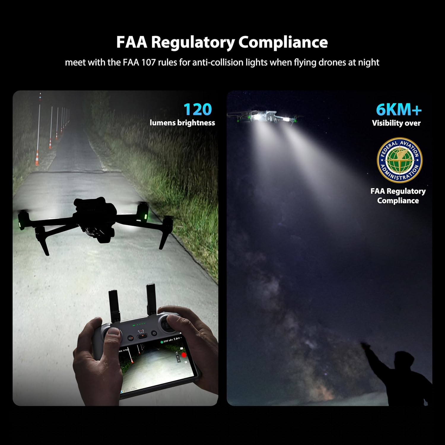 STARTRC Drone Strobe Light Ant - Drone Beacon Light reseña y precio