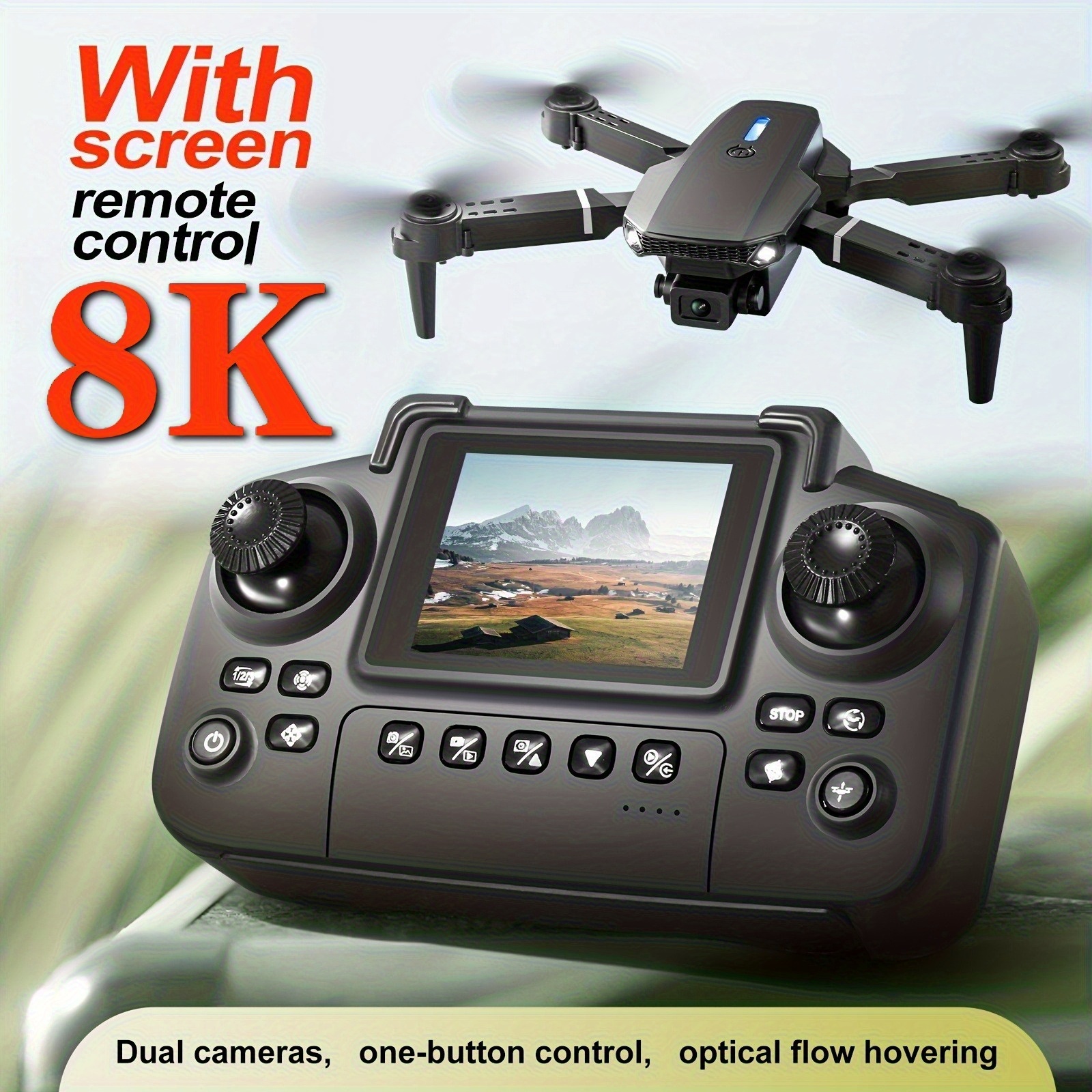 The 2026 upgraded E88 PRO MAX  - Drone Controller Screen reseña y precio