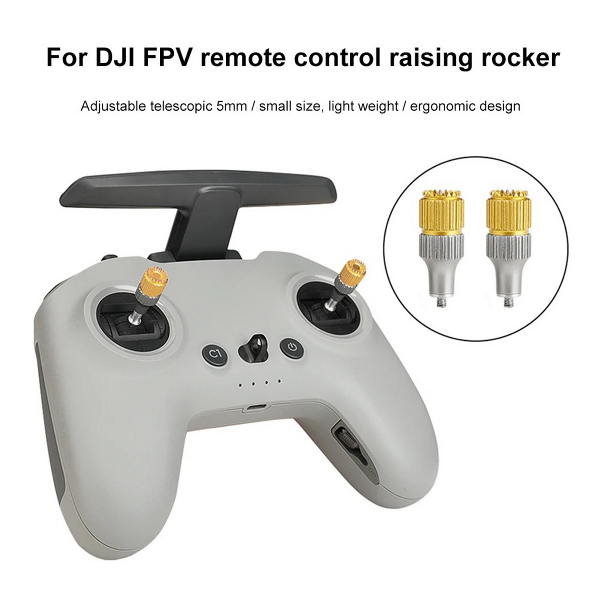 2PCS FPV Remote Controller Rad - Drone Control Stick reseña y precio