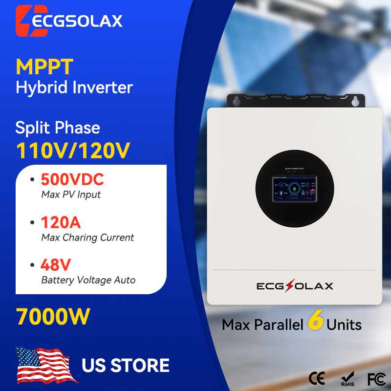 ECGSOLAX 7KW Hybrid Solar Inve - Drone Solar Charger reseña y precio