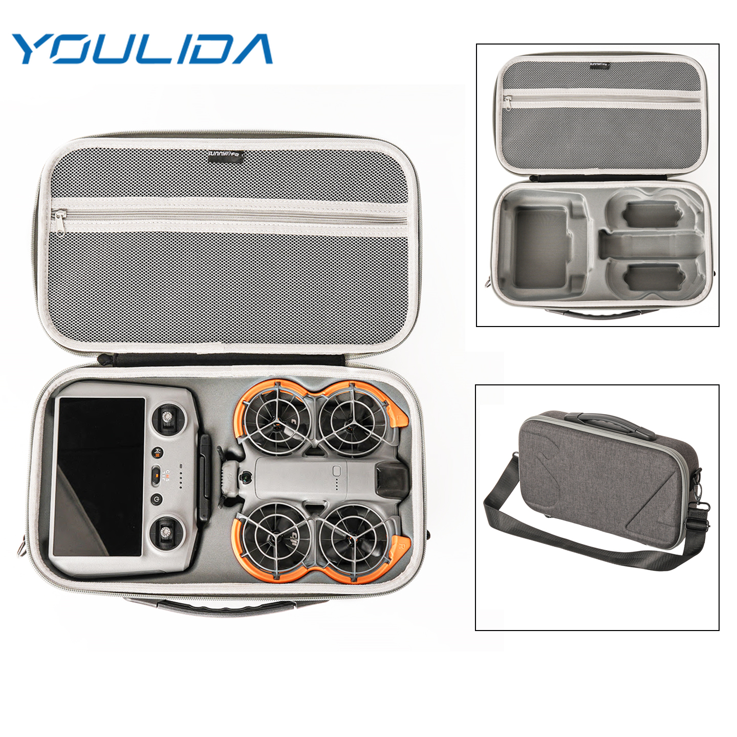 Portable Carrying Case For DJI - Drone Controller Hood reseña y precio