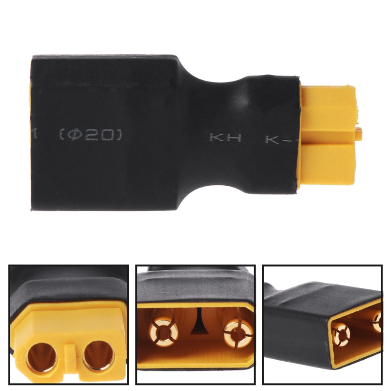 XT90 Male to XT60 Female Adapt - Drone Battery Adapter reseña y precio