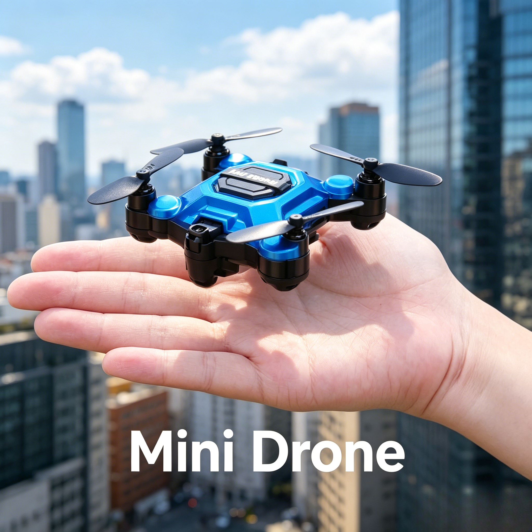 Mini Folding Mosquito Drone wi - Drone Controller Screen reseña y precio