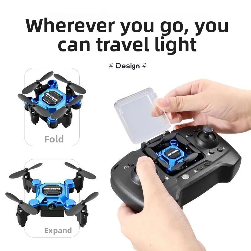 Mini Folding Mosquito Drone wi - Drone Controller Screen reseña y precio