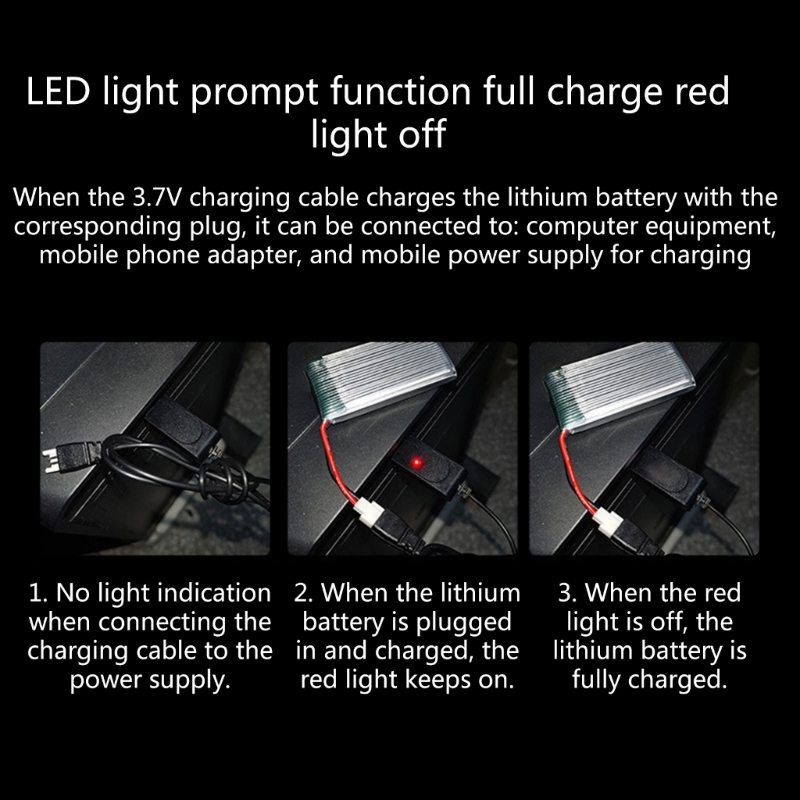 3.7V Lithium Battery USB Charg - Drone Power Bank reseña y precio