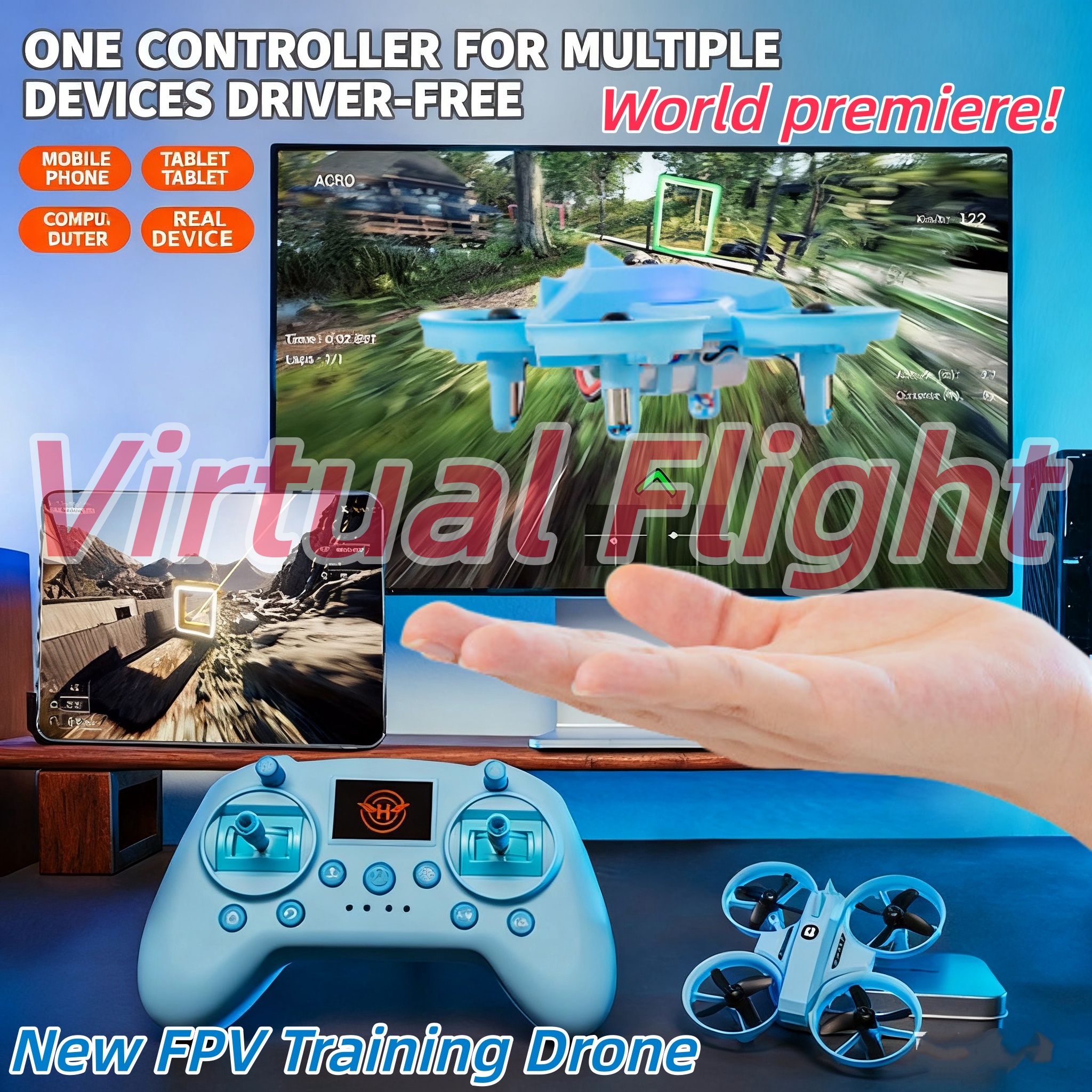 V4 Mini Drone Folding Storage  - Drone Tablet Mount reseña y precio