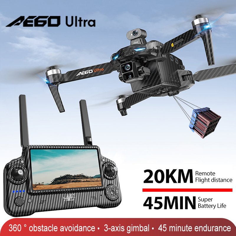 AE60 GPS Drone Professional 8K - Drone Battery Adapter reseña y precio