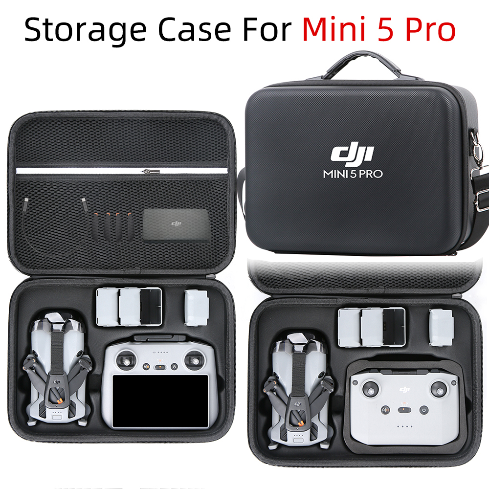 for Mini 5 Pro Case Large Capa - Drone Controller Hood reseña y precio