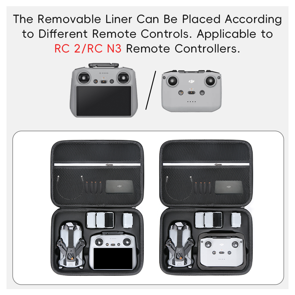 for Mini 5 Pro Case Large Capa - Drone Controller Hood reseña y precio