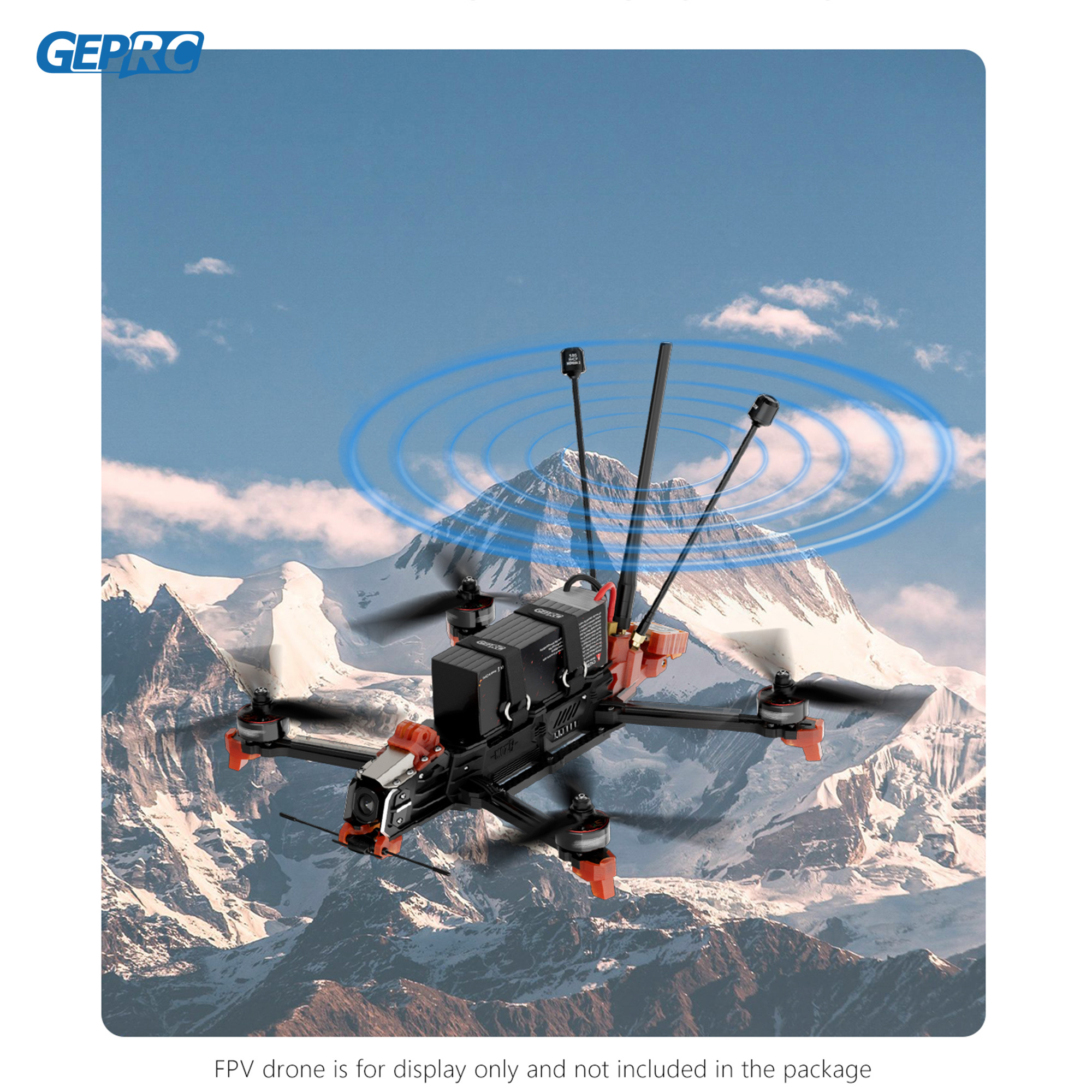 GEPRC 868MHz 915MHz 2.4G Tri-B - Drone Control Stick reseña y precio