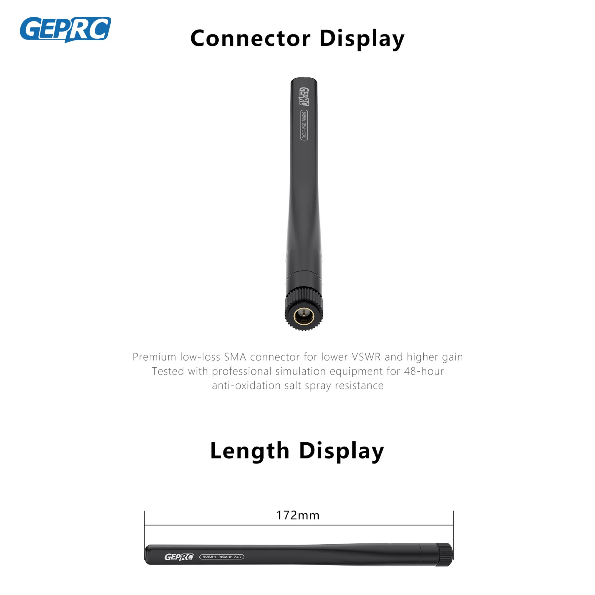GEPRC 868MHz 915MHz 2.4G Tri-B - Drone Control Stick reseña y precio