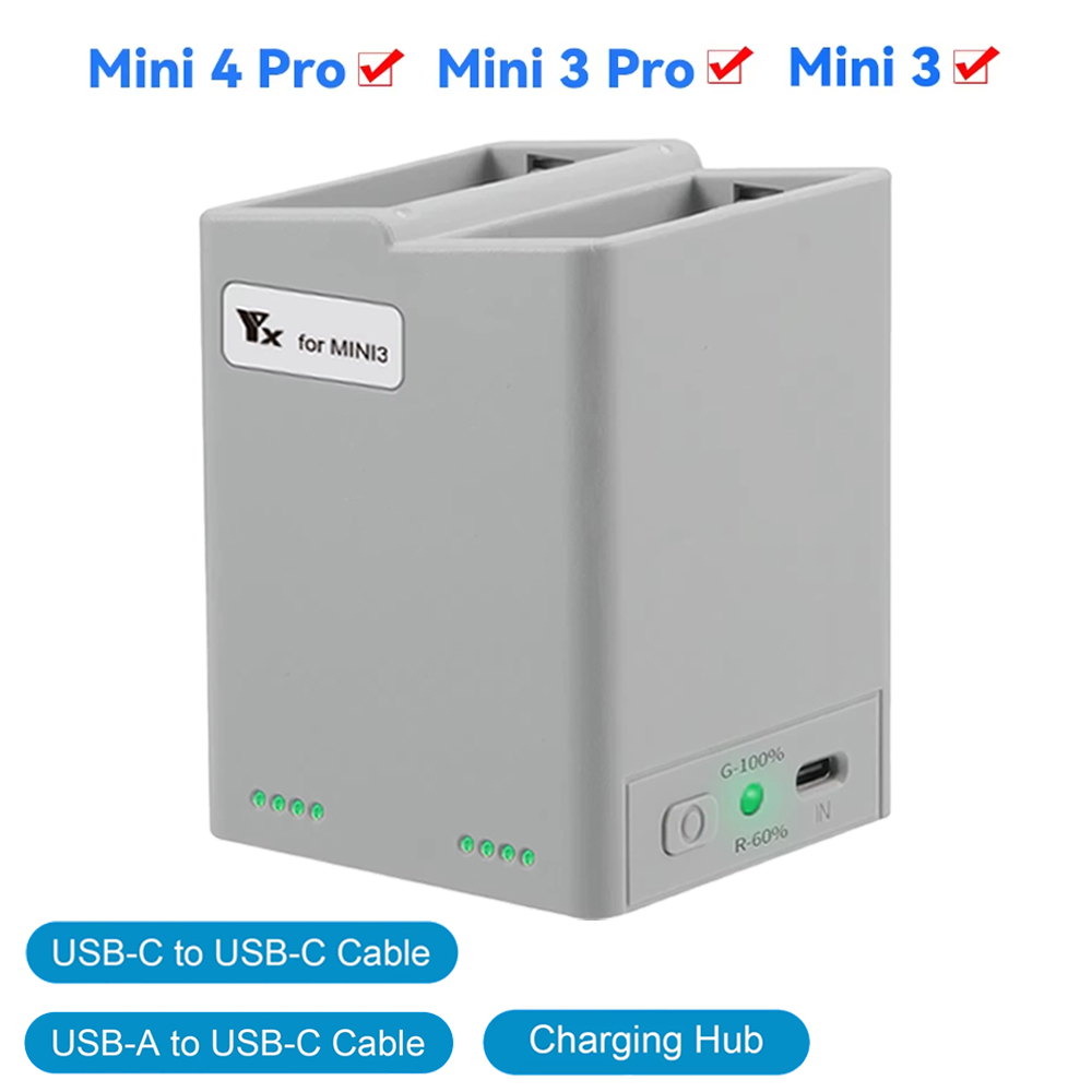 For DJI Mini 3Pro/4Pro Battery - Drone Battery Adapter reseña y precio
