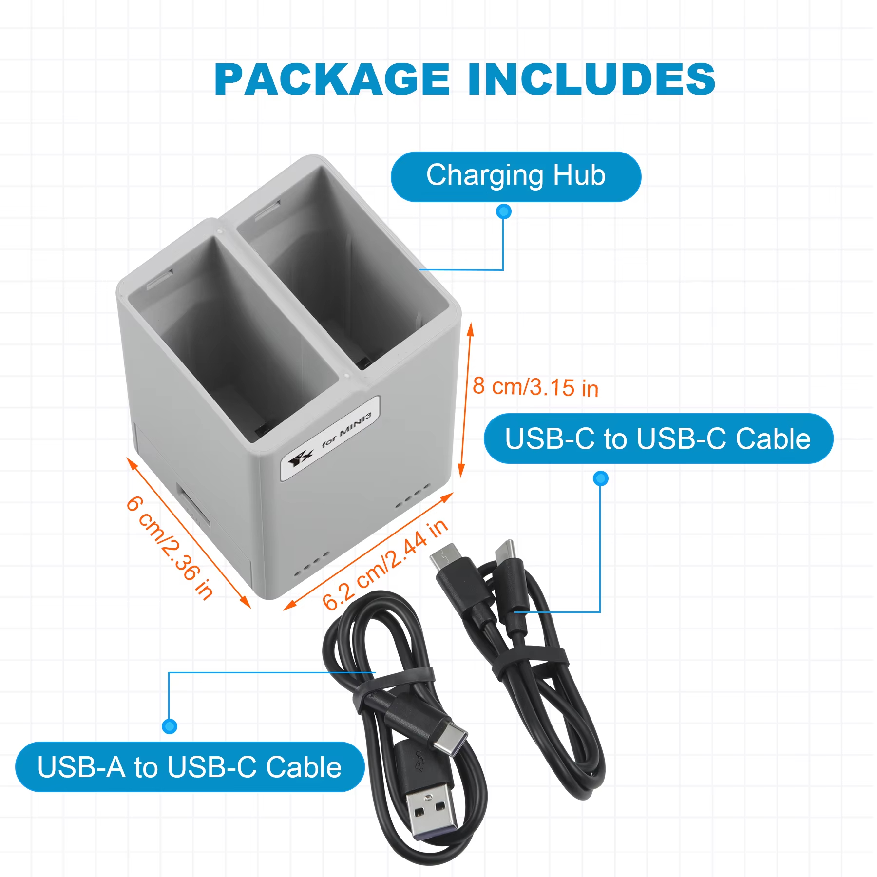 For DJI Mini 3Pro/4Pro Battery - Drone Battery Adapter reseña y precio