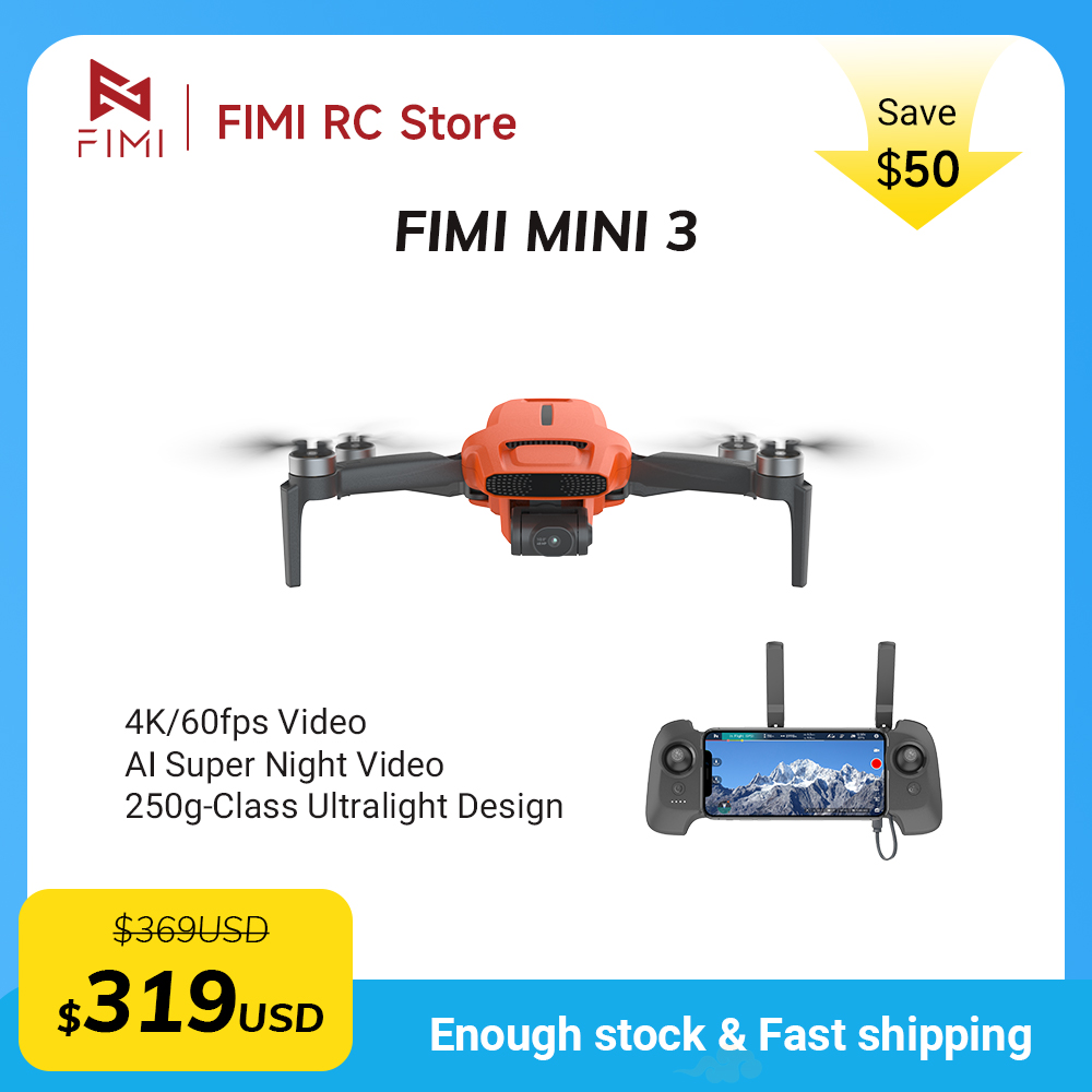 FIMI MINI 3 Camere drone 4K 60 - Drone Remote Controller Lanyard reseña y precio