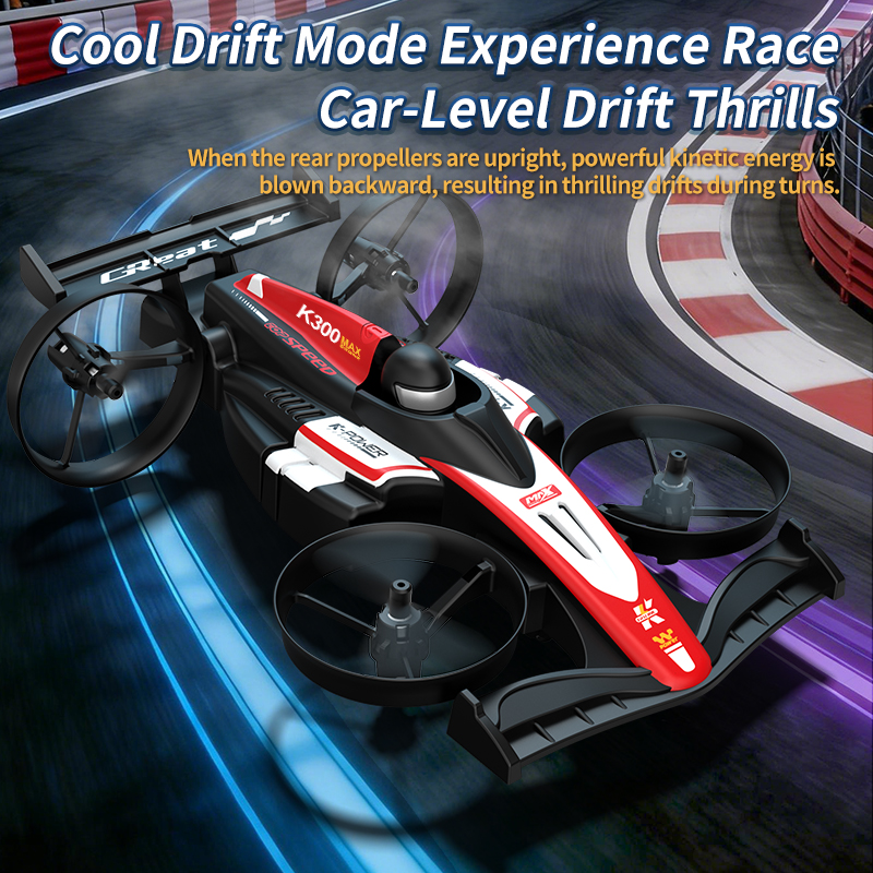 Mini RC Flying Car Transformab - Drone Beacon Light reseña y precio